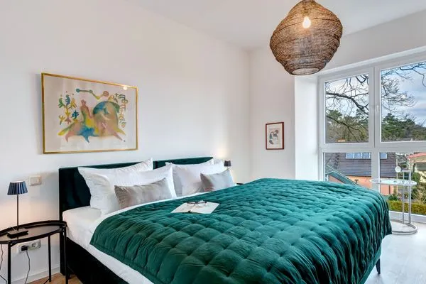 Schlafzimmer  Bernsteinquartier, Whg. 05.59