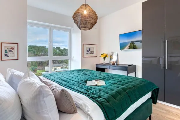 Schlafzimmer  Bernsteinquartier, Whg. 05.59