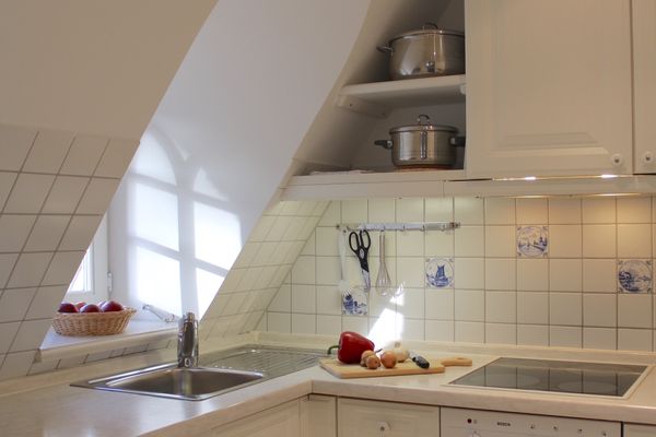  Hark-Olufs Hüs Whg. Heringsmöwe Nebel - Küche / Küchenzeile