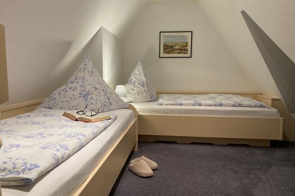  Hark-Olufs Hüs Whg. Heringsmöwe Nebel - Schlafzimmer