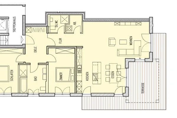  Ferienwohnung Luxus am Toskanapark Lindau und Umgebung - Grundriss
