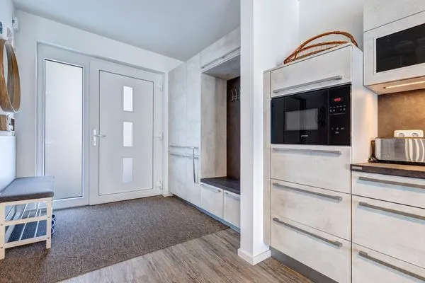 Fassade / Eingang  Bernsteinquartier, Ferienhaus 07e