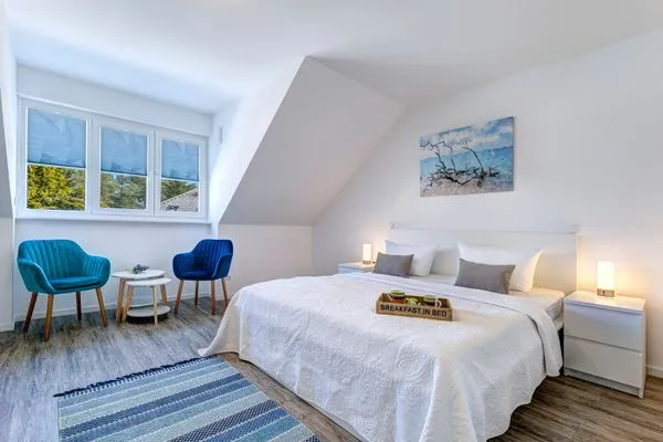 Schlafzimmer  Bernsteinquartier, Ferienhaus 07e