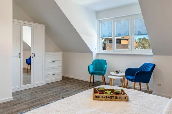 Schlafzimmer  Bernsteinquartier, Ferienhaus 07e