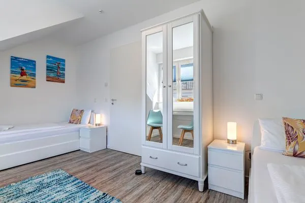 Schlafzimmer  Bernsteinquartier, Ferienhaus 07e