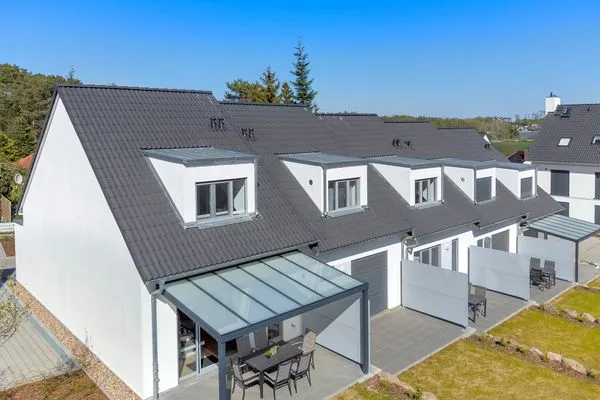 Vogelperspektive  Bernsteinquartier, Ferienhaus 07e