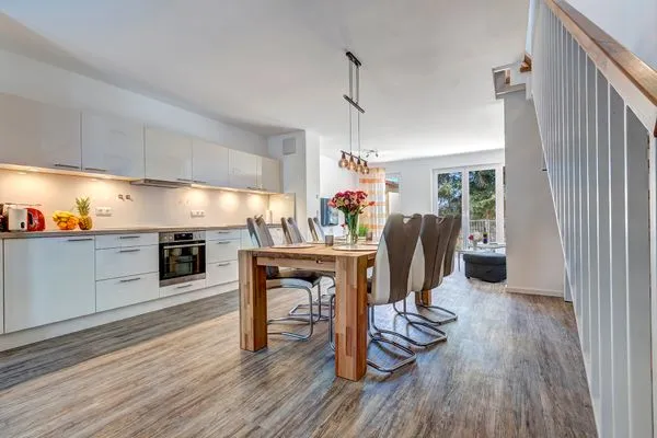 Küche / Küchenzeile  Bernsteinquartier, Ferienhaus 09b "Ostseeparadies"