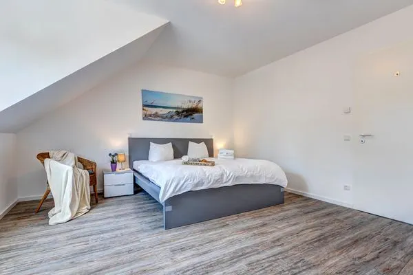 Schlafzimmer  Bernsteinquartier, Ferienhaus 09b "Ostseeparadies"