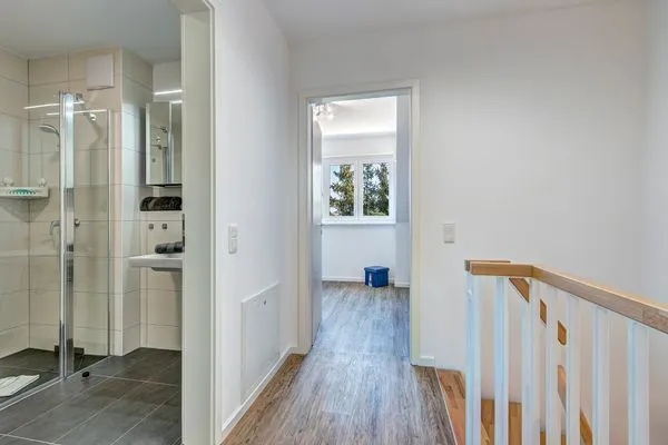 Badezimmer  Bernsteinquartier, Ferienhaus 09b "Ostseeparadies"