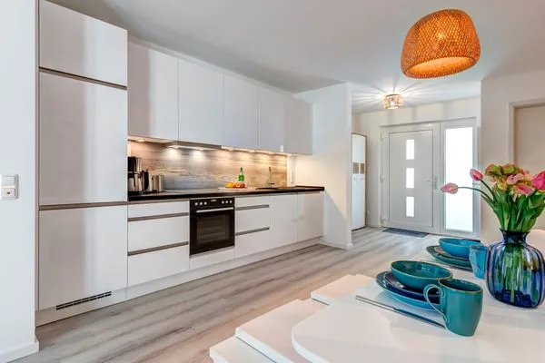 Küche / Küchenzeile  Bernsteinquartier, Ferienhaus 09c "Ostseenest"