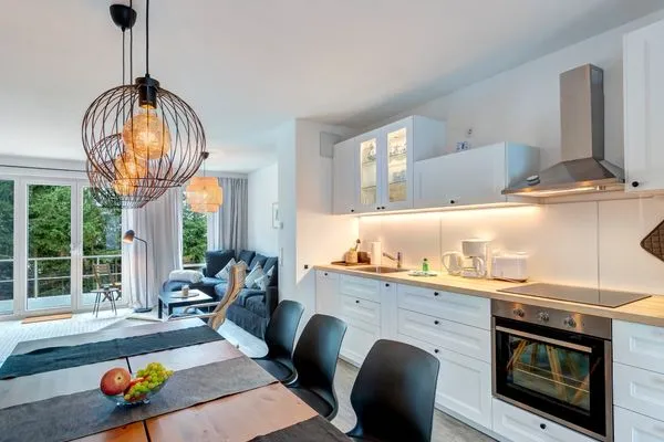 Küche / Küchenzeile  Bernsteinquartier, Ferienhaus 10b