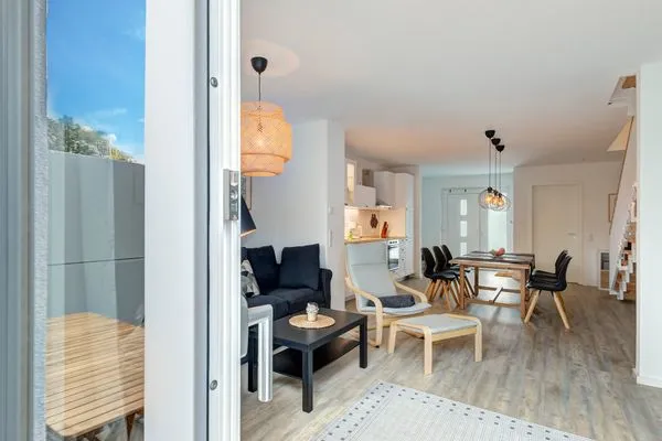 Wohnzimmer  Bernsteinquartier, Ferienhaus 10b