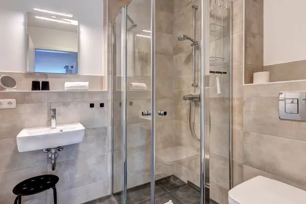 Badezimmer  Bernsteinquartier, Ferienhaus 10b