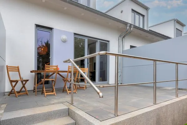 Terrasse  Bernsteinquartier, Ferienhaus 10b