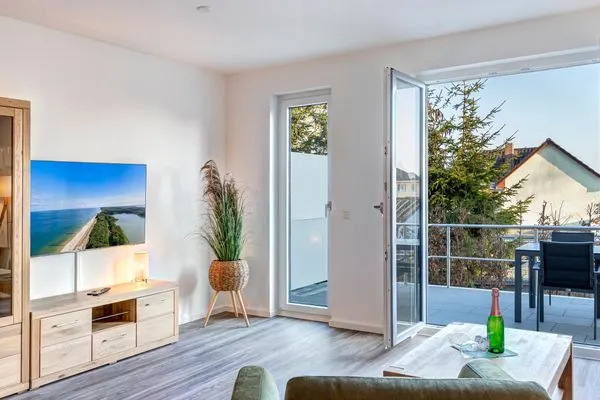 Wohnzimmer  Bernsteinquartier, Ferienhaus 10c