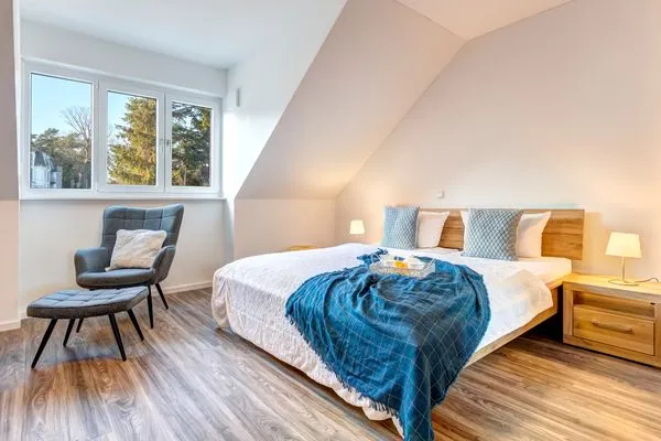 Schlafzimmer  Bernsteinquartier, Ferienhaus 10c