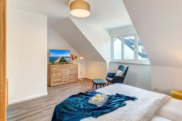 Schlafzimmer  Bernsteinquartier, Ferienhaus 10c