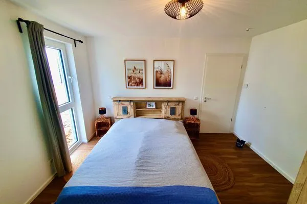 Schlafzimmer  Bernsteinquartier, Whg. 11.82 "Ankerplatz"