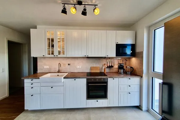 Küche / Küchenzeile  Bernsteinquartier, Whg. 11.82 "Ankerplatz"