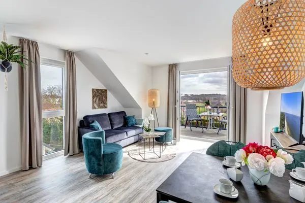 Wohnzimmer  Bernsteinquartier, Whg. 11.88