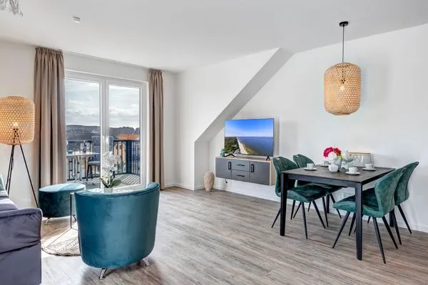 Wohnzimmer  Bernsteinquartier, Whg. 11.88