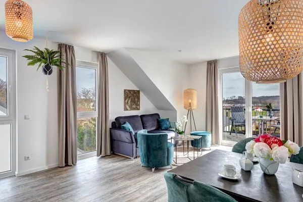 Wohnzimmer  Bernsteinquartier, Whg. 11.88