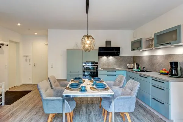 Küche / Küchenzeile  Bernsteinquartier, Whg. 11.90