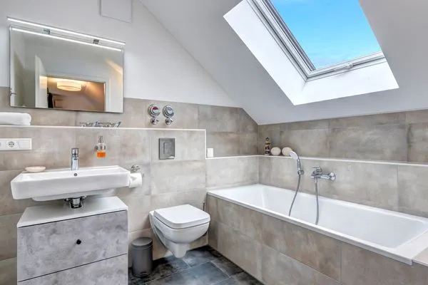 Badezimmer  Bernsteinquartier, Whg. 11.90