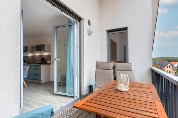 Balkon  Bernsteinquartier, Whg. 11.90