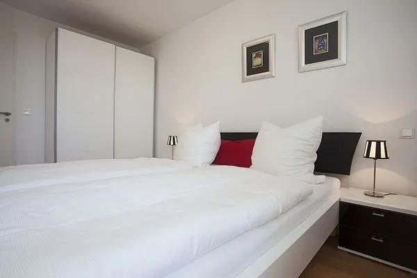 Schlafzimmer  Residenz am Balmer See, Whg. 01