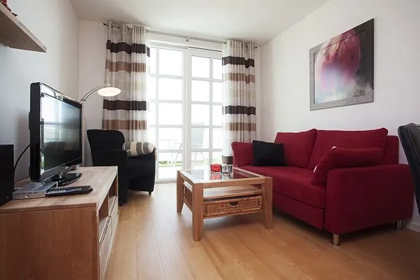 Wohnzimmer  Residenz am Balmer See, Whg. 01