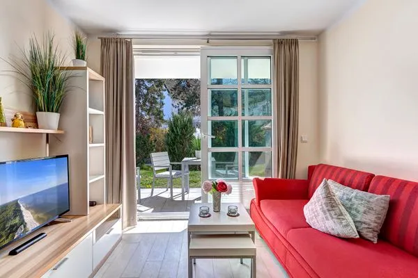 Wohnzimmer  Residenz am Balmer See, Whg. 04