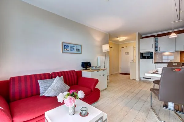 Wohnzimmer  Residenz am Balmer See, Whg. 04