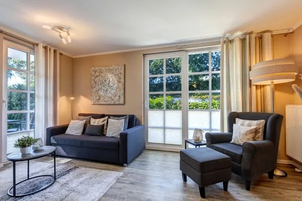 Wohnzimmer  Residenz am Balmer See, Whg. 06