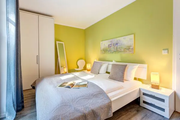 Schlafzimmer  Residenz am Balmer See, Whg. 06