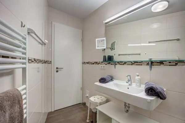 Badezimmer  Residenz am Balmer See, Whg. 08