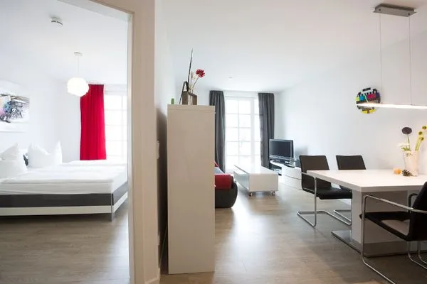 Wohnzimmer  Residenz am Balmer See, Whg. 09