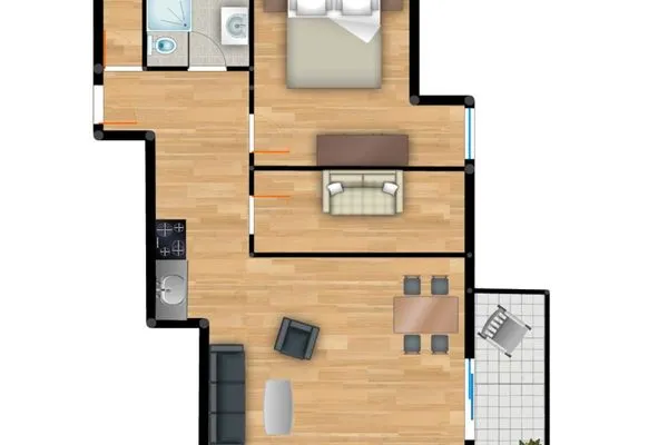 Grundriss  Residenz am Balmer See, Whg. 11