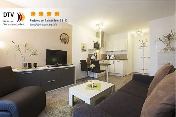 Wohnzimmer  Residenz am Balmer See, Whg. 12