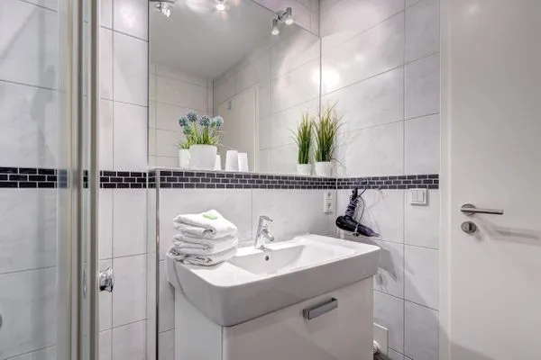 Badezimmer  Residenz am Balmer See, Whg. 14