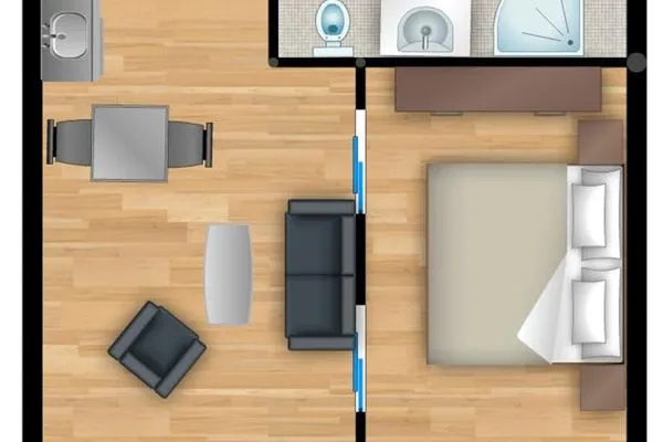 Grundriss  Residenz am Balmer See, Whg. 16