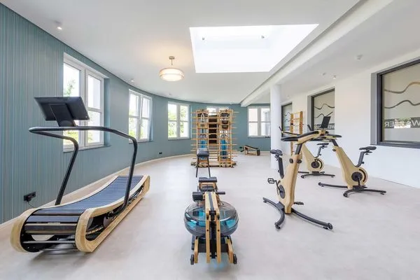 Ferienwohnung Marco Polo Ostseebad Wustrow ZweiWasser Alte Seefahrtschule Fitnessraum  Marco Polo Suite