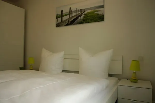 Bett  Residenz am Balmer See, Whg. 21