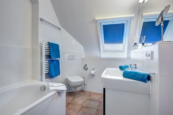 Badezimmer  Residenz am Balmer See, Whg. 26