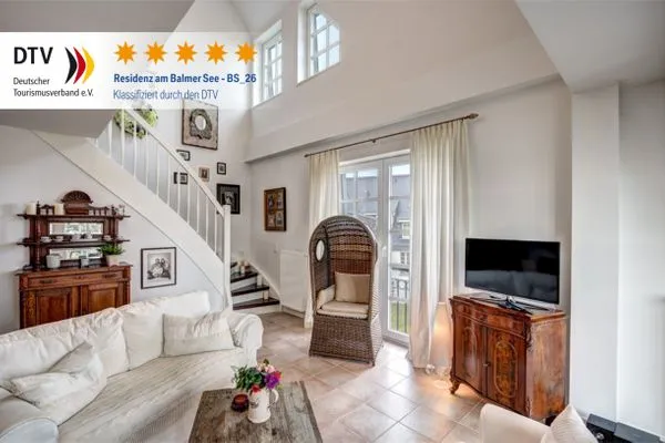 Wohnzimmer  Residenz am Balmer See, Whg. 26
