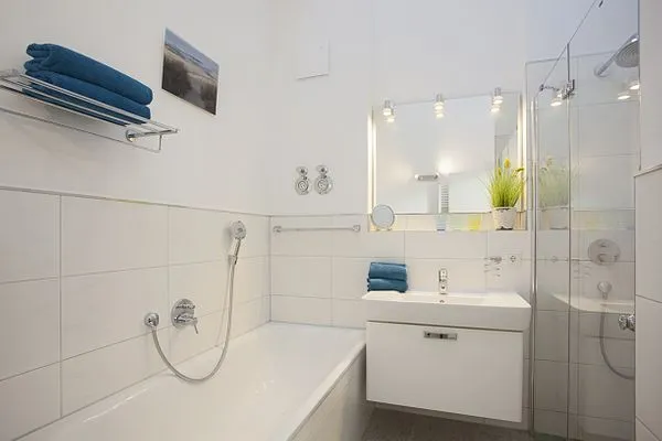 Badezimmer  Residenz am Balmer See, Whg. 31