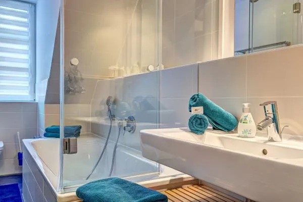 Badezimmer  Residenz am Balmer See, Whg. 33