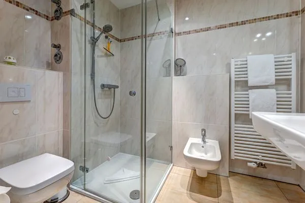 Badezimmer  Residenz am Balmer See, Whg. 36