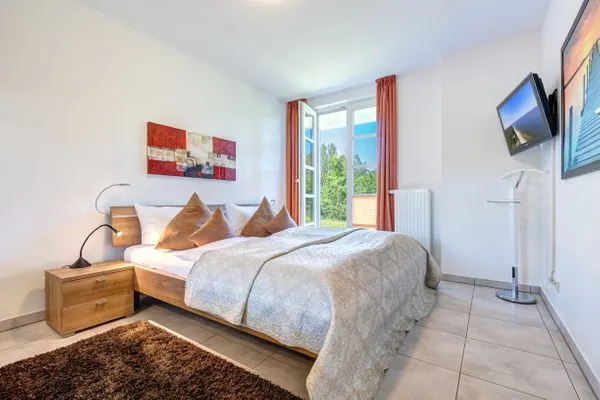 Schlafzimmer  Residenz am Balmer See, Whg. 42