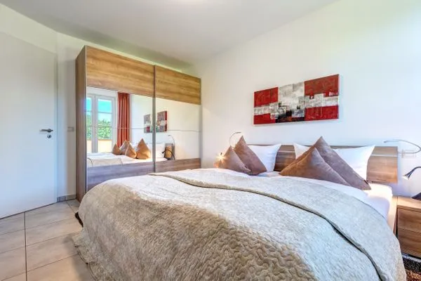 Schlafzimmer  Residenz am Balmer See, Whg. 42
